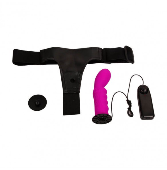 BAILE - Ultra Harness Female Vibrators Strap-On (L:15.5cm - D:3.7cm)